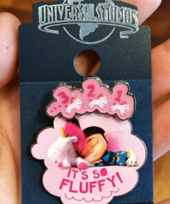 Despicable ME Universal Studios Parks Pin on Pin Unicorn It's So Fluffy!