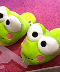 Hello Kitty Friends Universal Studios Slippers Keroppi Frog