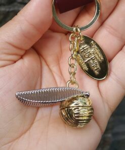 Wizarding World of Harry Potter Key Chain Quidditch Golden Snitch