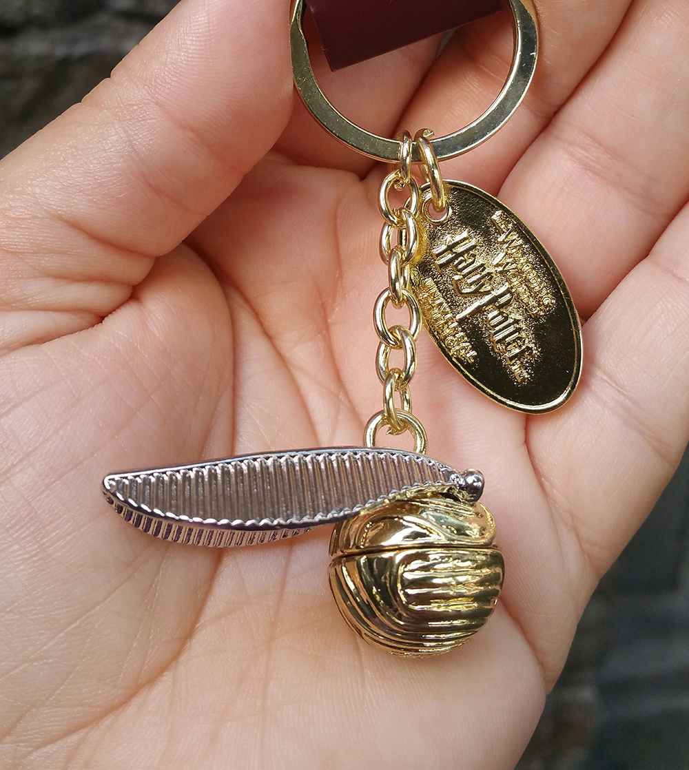 Wizarding World of Harry Potter Key Chain Quidditch Golden Snitch