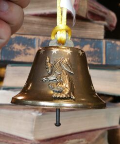 Wizarding World of Harry Potter Ornament Metal Bell Hufflepuff