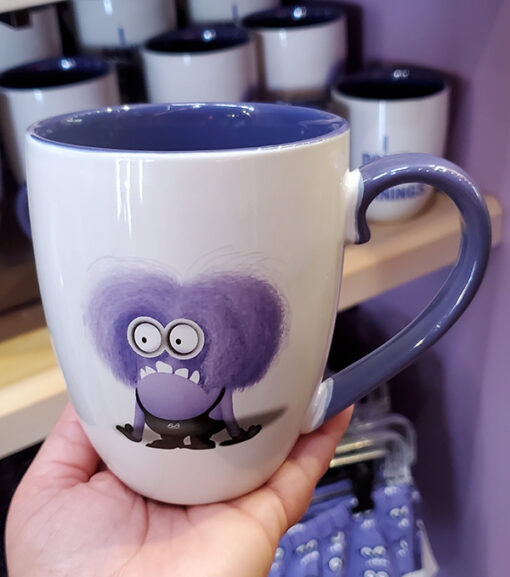 Despicable ME Universal Studios Parks Purple Evil Minions Coffee Mug I Don't Do Mornings