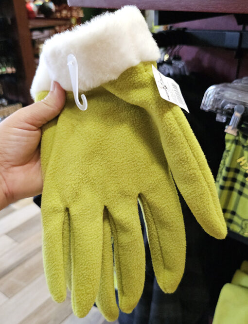 The Grinch Universal Studios Parks Costume Green Hands Fingers Gloves