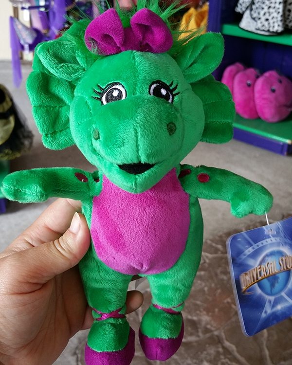 Barney And Friends Universal Studios Baby Bop Green Dinosaur Small Plush Hedgehogs Corner