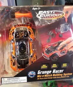 Fast and Furious Supercharged Universal Studios Modarri Toy Car – Grunge Racer Building System