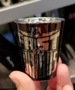 Fast and Furious Supercharged Universal Studios Shot Glass - F&F Logo Metallic Brown