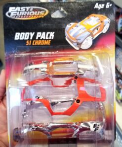 Fast and Furious Supercharged Universal Studios Modarri Toy Car – Body Pack S1 Chrome