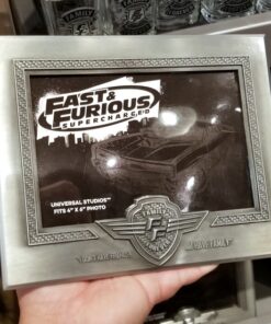 Fast and Furious Supercharged Universal Studios Photo Frame - 4x6 Family Forever