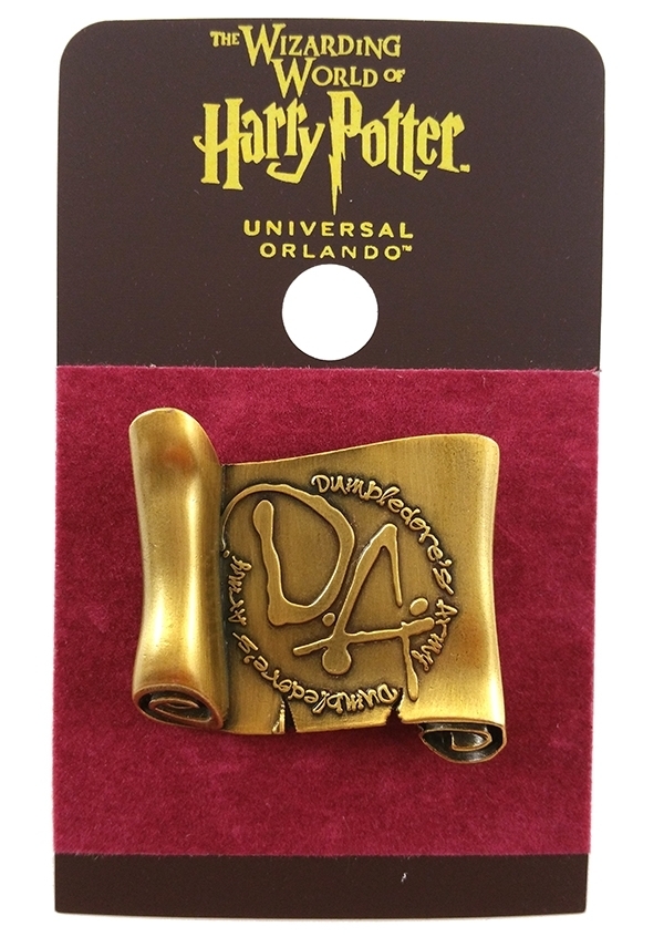 Wizarding World of Harry Potter Trading Pin Dumbledore's Army Relief Scroll