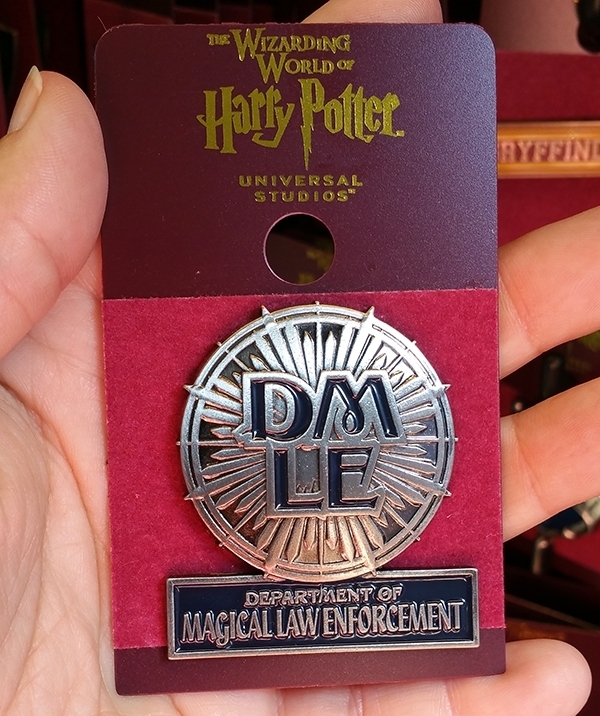 Wizarding World of Harry Potter Trading Pin DMLE Magical Law Enforcement