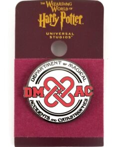 Wizarding World of Harry Potter Trading Pin DMAC Accidents & Catastrophes Logo
