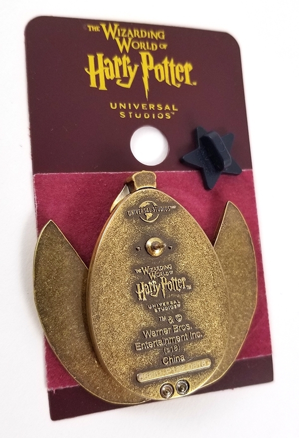 New Universal Wizarding World Of Harry Potter Triwizard Golden Egg Opening Pin 