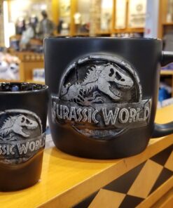 Jurassic World Universal Studios Fallen Kingdom Logo Mug and Shot Glass