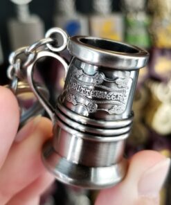 Wizarding World of Harry Potter Universal Studios Key Chain Butterbeer Stein Mug Charm
