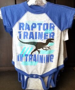 Jurassic World JW2 Universal Studios Infant Baby BodySuit - Raptor Trainer in Training