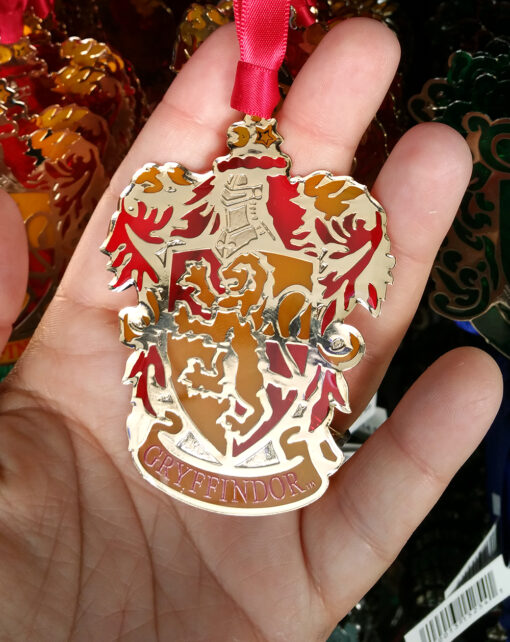 Wizarding World of Harry Potter Universal Studios Parks Holiday Ornament “Stained Glass" Gryffindor