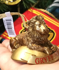 Wizarding World of Harry Potter Universal Studios Parks Holiday Ornament Gryffindor Figure Lion Mascot
