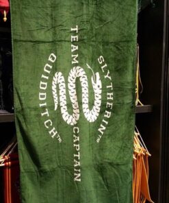 Wizarding World of Harry Potter Universal Studios Parks Quidditch 30x60 Cotton Beach Towel Slytherin