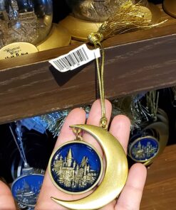 Wizarding World of Harry Potter Universal Studios Parks Holiday Ornament Hogwarts Castle Moon