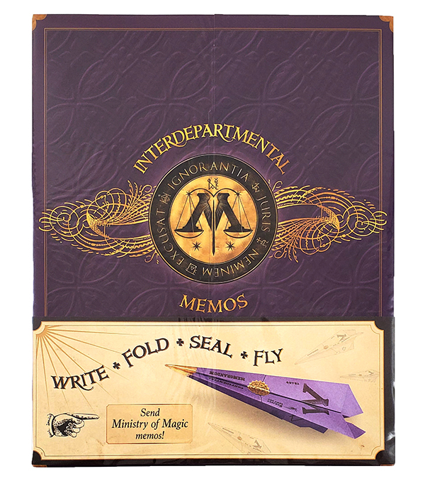 Wizarding World of Harry Potter Universal Studios Parks Ministry of Magic Flying Memos