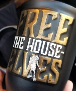 Wizarding World of Harry Potter Universal Studios Parks Coffee Mug Dobby Free the House Elves