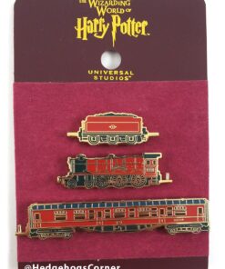 Wizarding World of Harry Potter Trading Pin Red Hogwarts Express Train Set