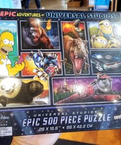 The 2019 Epic Adventures of Universal Studios Parks - 500 Piece Puzzle 26x16