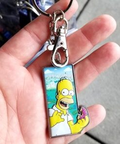 Brand New!! Marge Simpson Key Chain Universal Studios 