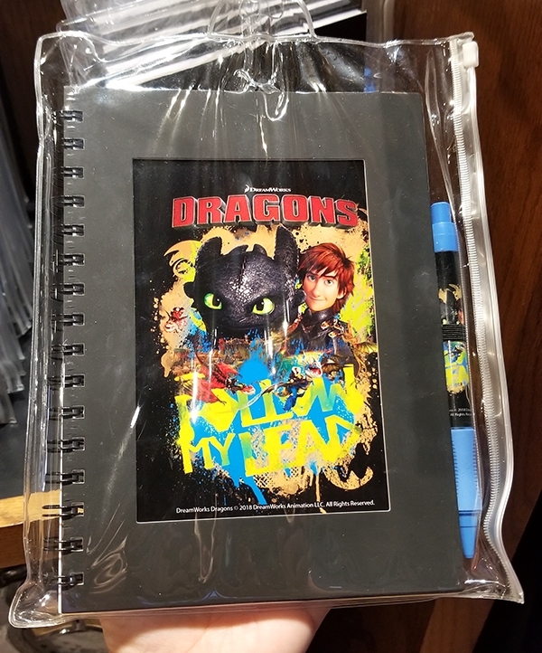 Universal Studios Exclusive How to Train Your Dragon Journal with Pen New 