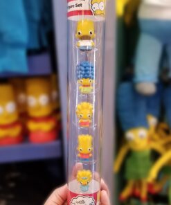 The Simpsons Family Universal Studios Parks Characters Cute Mini Figures Tube Set