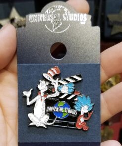 Cat in the Hat Universal Studios Parks Pin - Movie Clapperboard with Thing 1 and Thing 2