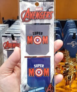 Super Mom Captain America Magnetic Bookmark Set - Universal Studios Parks Exclusive Merchandise
