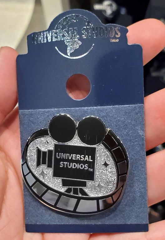 Universal Studios Parks Trading Pin - Universal Studios Movie Film Camera