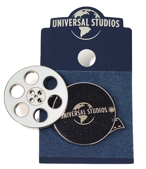 Universal Studios Parks Trading Pin - Universal Studios Movie Film Reel