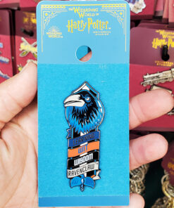 Wizarding World of Harry Potter Universal Studios Parks Trading Pin - Hogwarts House Loyalty Ravenclaw Raven