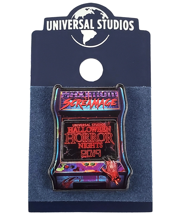 Halloween Horror Nights Universal Studios Parks HHN 2019 Event Arcade Trading Pin