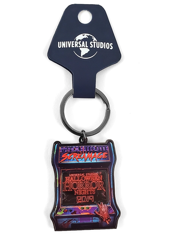 Halloween Horror Nights Universal Studios Parks HHN 2019 Event Arcade Keychain
