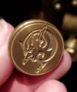 Wizarding World of Harry Potter Universal Studios Parks Scribbulus Brass Wax Seal Stamp Gringotts Bank