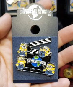 Despicable ME Universal Studios Parks Pin Minions with Clapperboard
