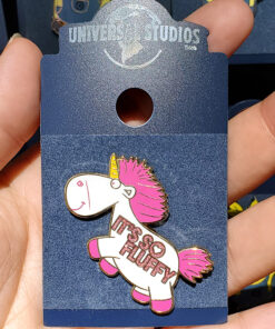 Despicable Me Universal Studios Parks Pin It's So Fluffy! Unicorn