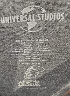 The Grinch Universal Studios Parks 2019 Santa Ho Ho No! Women's Nightshirt