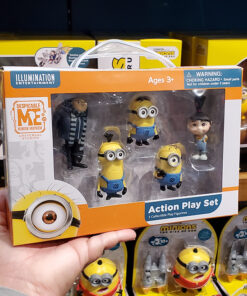 Despicable ME Universal Studios Parks Toy Figurines Play Set Gru Agnes Minions