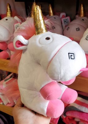 Despicable ME Minions Universal Studios Parks 10" Plush Cute Fluffy Unicorn