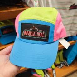 Universal Studios Parks Neon Logo Retro Baseball Hat - Image 11