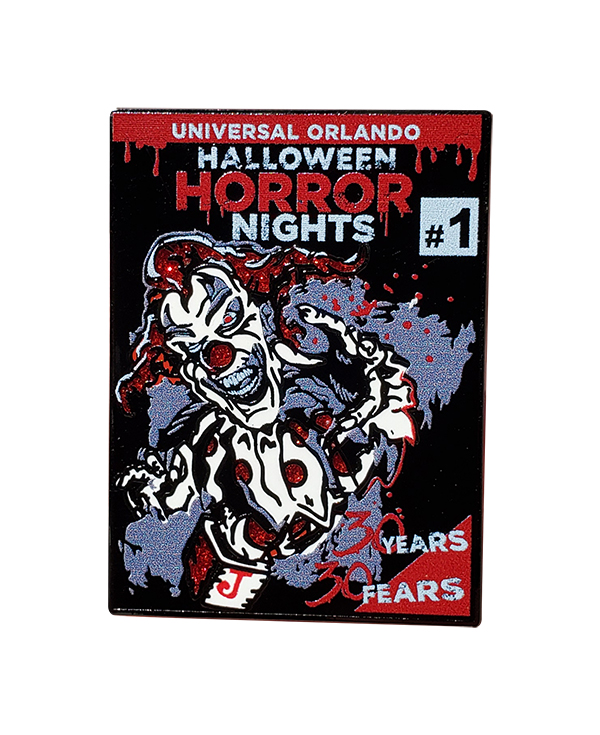 Halloween Horror Nights 30 Years 30 Fears (Limited Edition of 400) Pin - Jack the Clown #1
