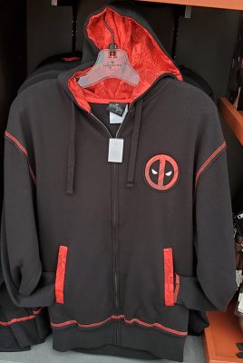 Deadpool Universal Studios Parks Marvel Hoodie Jacket Deadpool