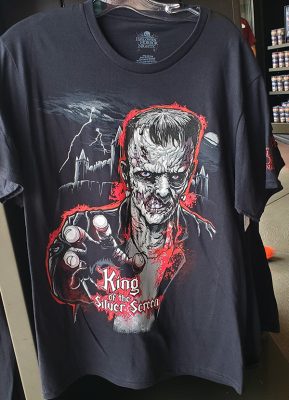 Universal Studios Halloween Horror Nights Shirt King of the Silver Screen Frankenstein