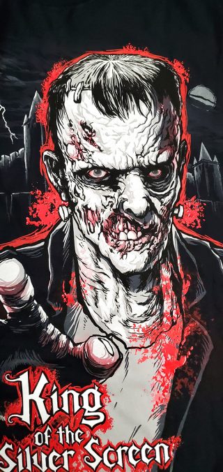 Universal Studios Halloween Horror Nights Shirt King of the Silver Screen Frankenstein