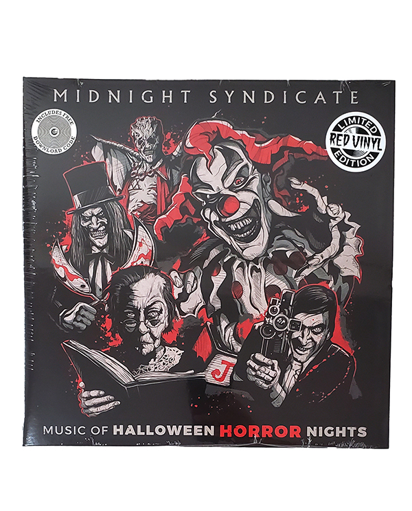 Halloween Horror Nights Midnight Syndicate Limited Edition Red Vinyl Record & Download Code