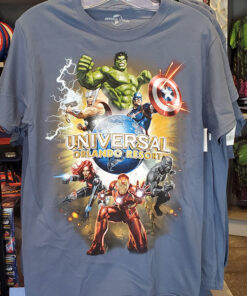 Universal Studios Parks Marvel Avengers Shirt Universal Orlando Resort Logo